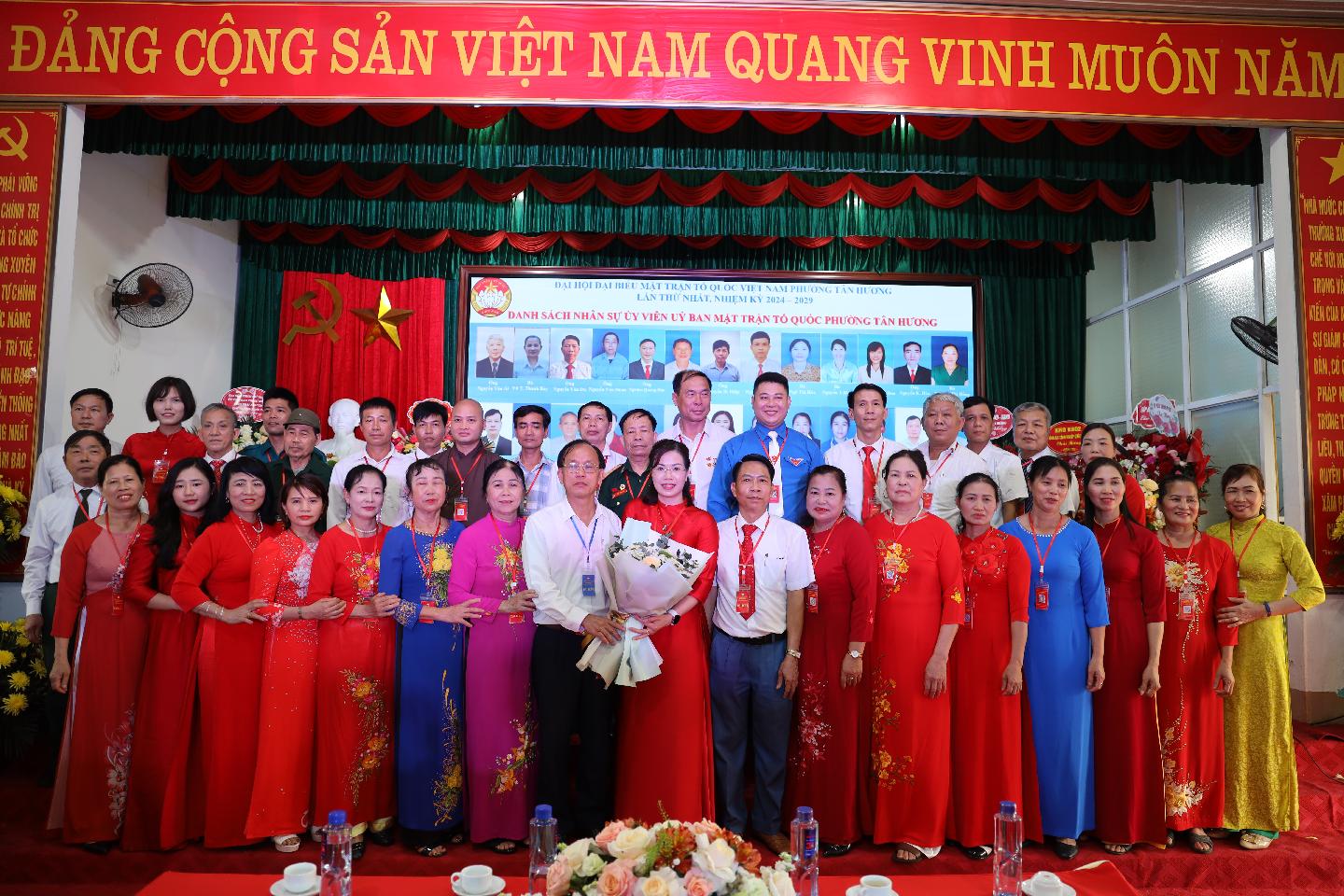 Đại hội Đại biểu MTTQ Việt Nam phường Tân Hương lần thứ I, nhiệm kỳ 2024-2029